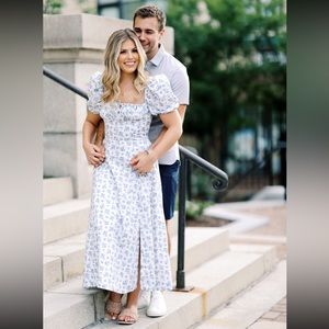 House of CB floral maxi